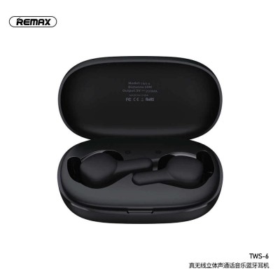 Навушники Bluetooth REMAX True TWS - 6 Hi-Fi |BT5.0, 4hours|