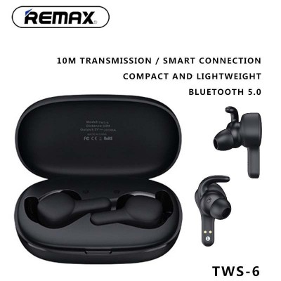 Навушники Bluetooth REMAX True TWS - 6 Hi-Fi |BT5.0, 4hours|