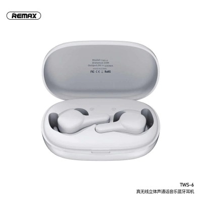 Навушники Bluetooth REMAX True TWS - 6 Hi-Fi |BT5.0, 4hours|