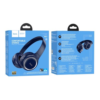 Навушники HOCO Charm BT headphones W41 |BT5.3, AUX/TF, 7h|