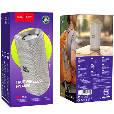 Акустика HOCO Bella sports True Wireless speaker IPX5 HC4 |BT, TWS, AUX, FM, TF, USB|
