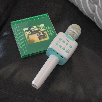 Караоке мікрофон HOCO cantando karaoke microphone BK5 |BT5.0, DSP, 3-6h, TF, USB|