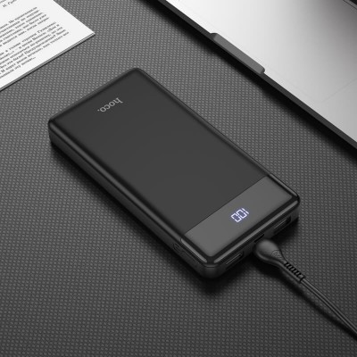 УМБ HOCO cool plug power bank J84 10000mah |2USB/1Type-C, 2A|