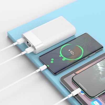 УМБ HOCO Wellspring digital display power bank J85 20000mAh |2USB/1Type-C, 2A|