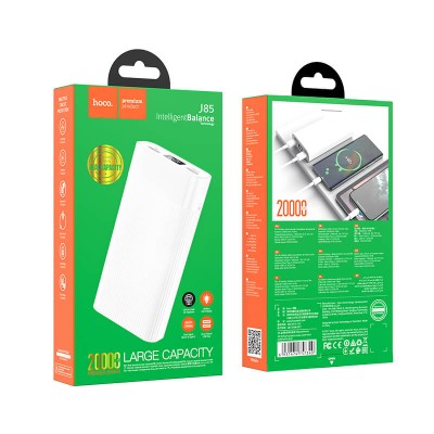УМБ HOCO Wellspring digital display power bank J85 20000mAh |2USB/1Type-C, 2A|