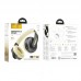 Навушники Bluetooth HOCO Charming BT headset W34 |BT5.0/AUX, Type-C, 12Hours|