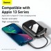 УМБ BASEUS Qpow Digital Display Quick Charging Power Bank (With Type - C Cable) 20000mAh |USB/Type-C/Lightning, 22.5W/5A, PD/QC| (PPQD-I02)