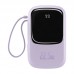 УМБ BASEUS Qpow Digital Display Quick Charging Power Bank (With Type - C Cable) 20000mAh |USB/Type-C/Lightning, 22.5W/5A, PD/QC| (PPQD-I02)