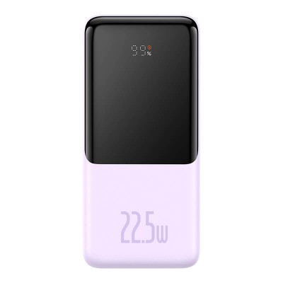 УМБ BASEUS Elf Digital Display Fast Charge 10000mAh |1Type-C, 22.5W/5A, PD/QC, Lightning/Type-C Cable| (PPJL010002)