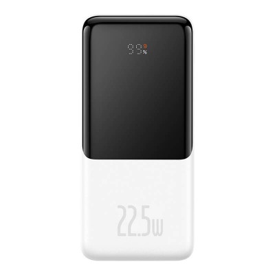 УМБ BASEUS Elf Digital Display Fast Charge 10000mAh |1Type-C, 22.5W/5A, PD/QC, Lightning/Type-C Cable| (PPJL010002)