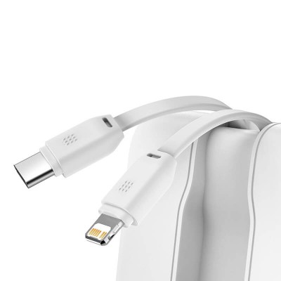 УМБ BASEUS Elf Digital Display Fast Charge 10000mAh |1Type-C, 22.5W/5A, PD/QC, Lightning/Type-C Cable| (PPJL010002)