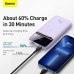 УМБ BASEUS Magnetic wireless quick charging power bank 10000mAh |1USB/1Type-C, 3A, 20W| (PPCX010005)