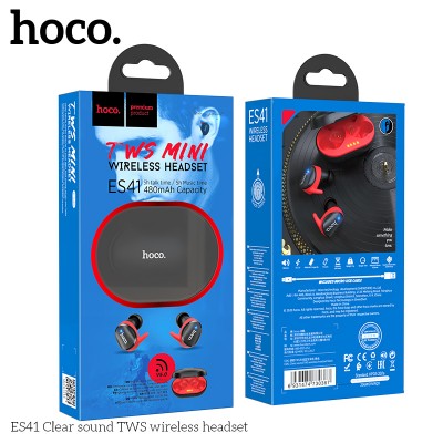 Навушники Bluetooth Hoco Clear Sound TWS ES41 |BT5.0, 480mAh|
