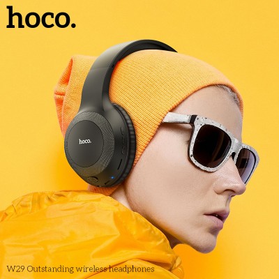 Навушники Bluetooth HOCO Outstanding W29 |BT5.0, TF CARD, 5Hours|