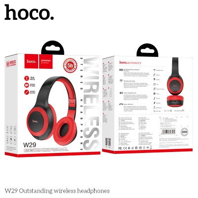 Навушники Bluetooth HOCO Outstanding W29 |BT5.0, TF CARD, 5Hours|