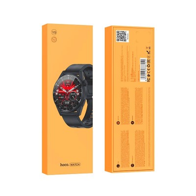 Smart  Sports Watch HOCO Y9 (Call Version) |BT Call, Track, HeartRate, IP68|