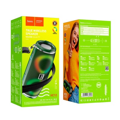 Акустика Hoco Sports BT speaker HC12 IPX4 |BT5.0, USB/AUX/TF/FM, 2h|