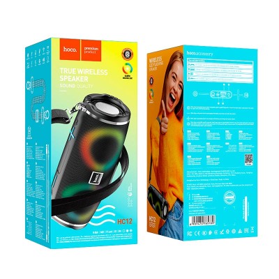 Акустика Hoco Sports BT speaker HC12 IPX4 |BT5.0, USB/AUX/TF/FM, 2h|
