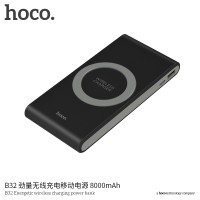 УМБ Hoco wireless Energetic B32 8000mAh |Type-C, 1USB, 2.1A|