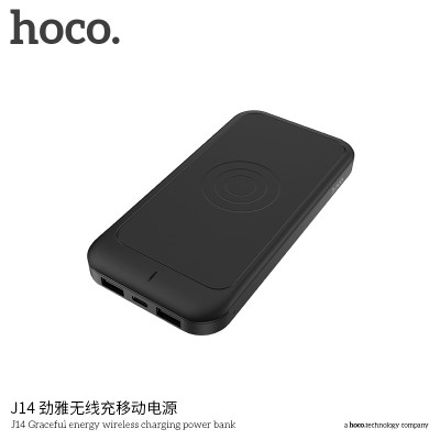 УМБ Hoco Wireless Graceful Energy J14 10000mah |Type-C, 2USB, 2.1A|
