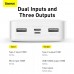 УМБ BASEUS Bipow Digital Display Power bank 20000mAh |2USB/1Type-C, 3A/15W, QC| (PPDML-J02)