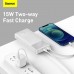 УМБ BASEUS Bipow Digital Display Power bank 20000mAh |2USB/1Type-C, 3A/15W, QC| (PPDML-J02)