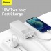 УМБ BASEUS Bipow Digital Display Power bank 30000mAh |2USB/1Type-C, 3A/15W, QC| (PPDML-K02)