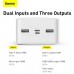 УМБ BASEUS Bipow Digital Display Power bank 30000mAh |2USB/1Type-C, 3A/15W, QC| (PPDML-K02)