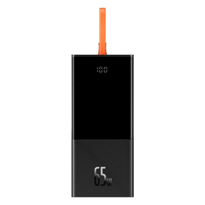 УМБ BASEUS Elf Digital Display Fast Charging 20000mAh |2USB/1Type-C+Type-C Cable, 5A/65W| (PPJL000001)