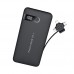УМБ JOYROOM Secret Series with LCD D-M202 10000mah |1USB/Micro USB+lightning+Type-C cable, 2A|
