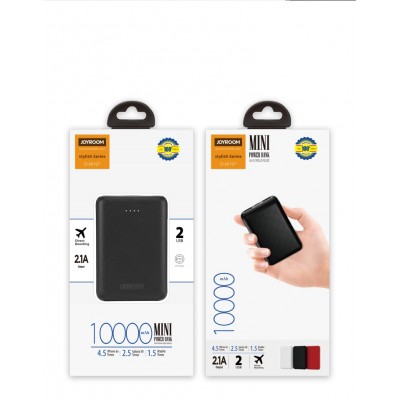 УМБ JOYROOM Stylish Series D-M197 10000mah |2USB, 2.1A|