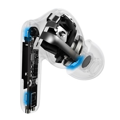Навушники Bluetooth BASEUS SIMU ANC True Wireless Earphones S2 |42/480mAh, 6/24Hours| (NGS2-02)