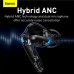 Навушники Bluetooth BASEUS SIMU ANC True Wireless Earphones S2 |42/480mAh, 6/24Hours| (NGS2-02)