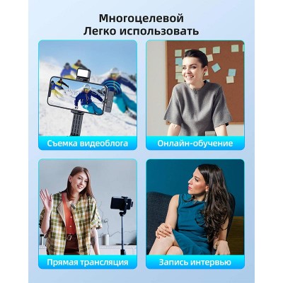 Мікрофон Hoco Lightning Stream wireless microphone + receiver S31 |90m, 70/450mAh, 4h|