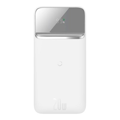 УМБ BASEUS Magnetic Wireless Charging Fast Power Bank 10000mAh |1USB/1Type-C, 3A, 20W| (PPCX010202)