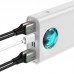 УМБ Baseus Amblight Digital Display Quick Charge 30000mAh |4USB/Type-C/Lightning, 6A/33W, QC/PD|