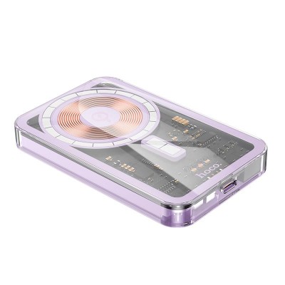 УМБ HOCO Ice Crystal magnetic fast charging power bank Q14 5000mah |Type-C, QC/PD, 20W/3A|