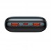 УМБ BASEUS Bipow Pro Digital Display Fast Charge Power Bank 20000mAh |2USB/Type-C, QC/PD, 22.5W/3A| (PPBD030002)