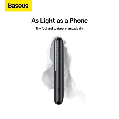УМБ BASEUS Bipow Pro Digital Display Fast Charge Power Bank 10000mAh |2USB/Type-C, QC/PD, 20W/3A| (PPBD040201)