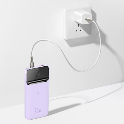 УМБ BASEUS Magnetic wireless quick charging power bank 10000mAh |1USB/1Type-C, 3A, 20W| (PPCX010005)