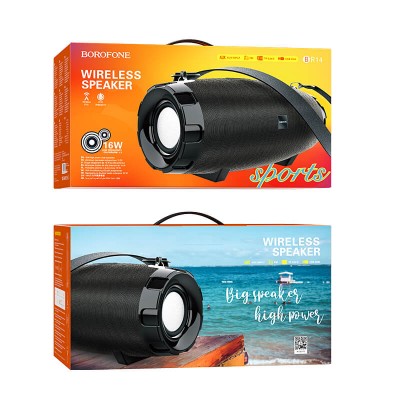 Акустика BOROFONE Coolant sports BT speaker IPX5 BR14 |2x16W, BT5.0, AUX, FM, TF, USB|