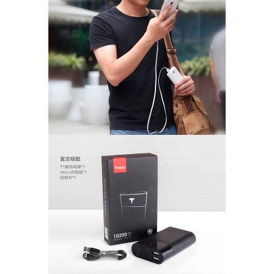 УМБ Yoobao Tesla T1 10200mAh |2USB, 2A|