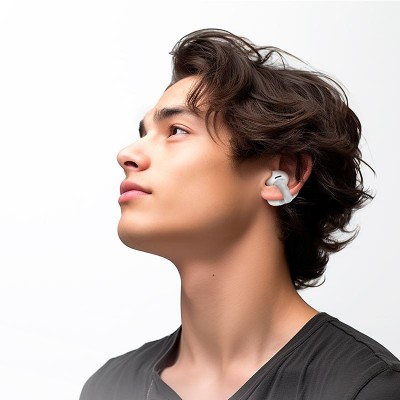 Навушники HOCO Auspicious clip-on true wireless BT headset EW57 |BT5.3, 70/450mAh, 11h|