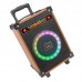 Акустика-караоке HOCO Wave wireless dual-mic outdoor BT speaker HA2 |BT5.0, AUX/TF/USB, TWS, 45W, 7h|