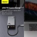 УМБ BASEUS Adaman Metal Digital Display Quick Charge Power Bank 20000mAh |2USB/1Type-C, 6A, 65W| (PPIMDA-D03)