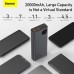 УМБ BASEUS Adaman Metal Digital Display Quick Charge Power Bank 20000mAh |2USB/1Type-C, 6A, 65W| (PPIMDA-D03)