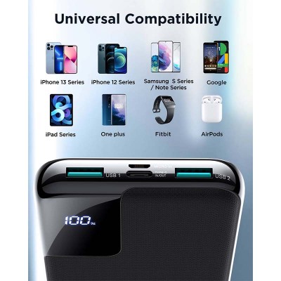 УМБ JOYROOM XINGCHI JR-QP190 Plus 20000mAh |2USB/1Type-C, 20W/3A, PD/QC|
