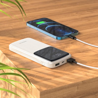 УМБ BOROFONE Oceanic digital power bank 10000mAh BJ17 |2USB/1Type-C, 3A|