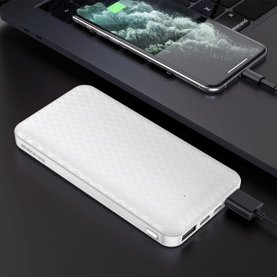 УМБ BOROFONE Minimalist power bank 10000mAh BJ3 |2USB/1Type-C, 2A|