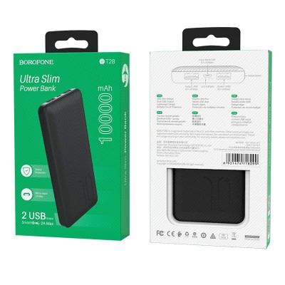 УМБ BOROFONE Beneficial mobile power bank 10000mAh BT28 |2USB, 2A|